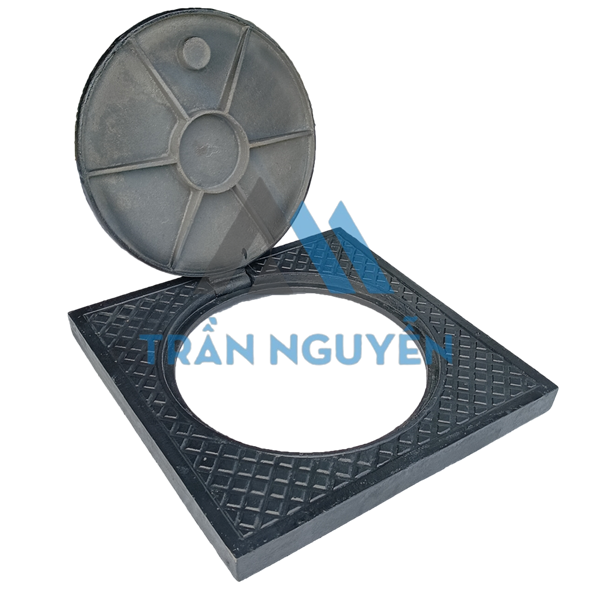 Nắp hố ga bằng gang (900x900x65)