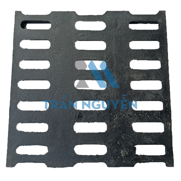 Song chắn rác bằng gang (500x500x35)