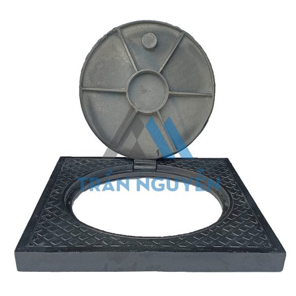 Nắp hố ga bằng gang (900x900x65)